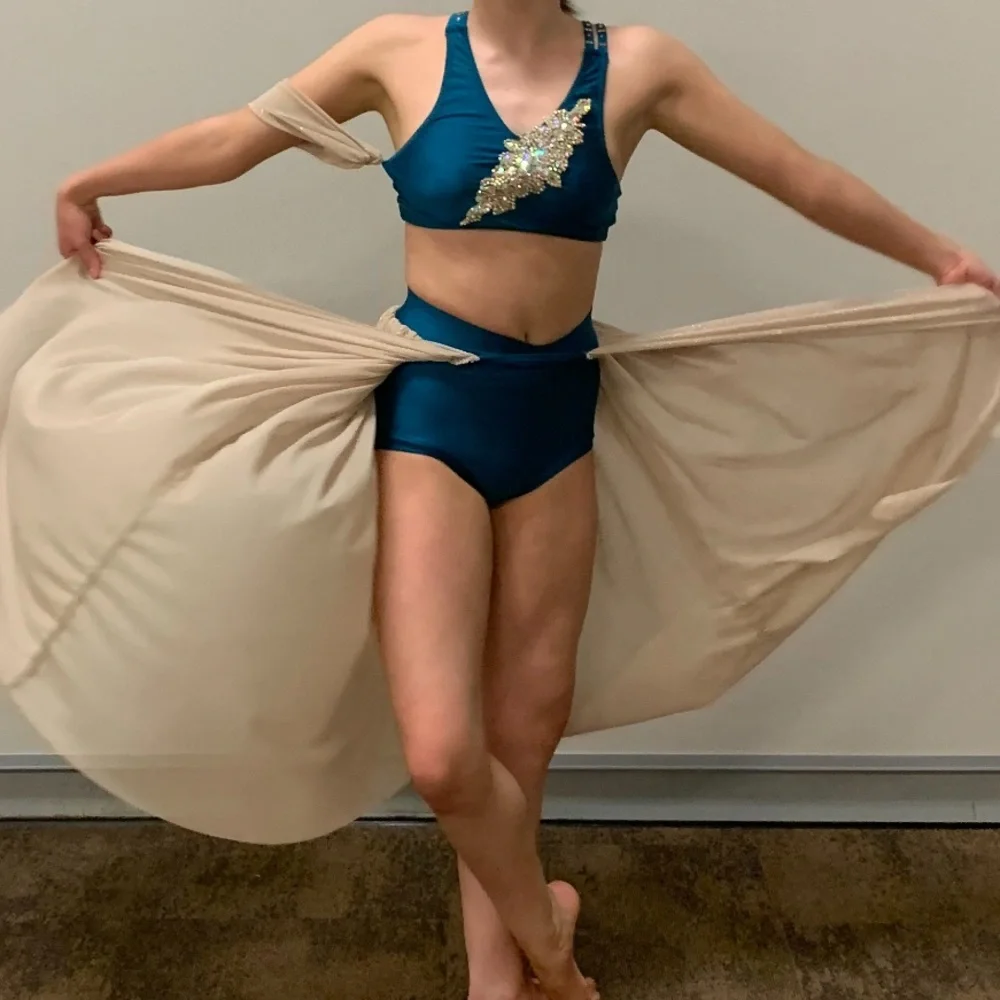 Custom 3-piece dance costume
